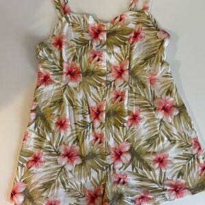 Forever 21 Tropical Print Romper